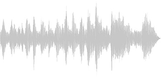 drawing of a waveform showing recorded sound in Voiceover school